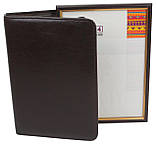 Папка buuba  формату А5 Jpb зі шкірозамінника коричнева, фото 5