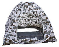 Палатка зимняя белый комуфляж 2,3х2,3м автоматическая