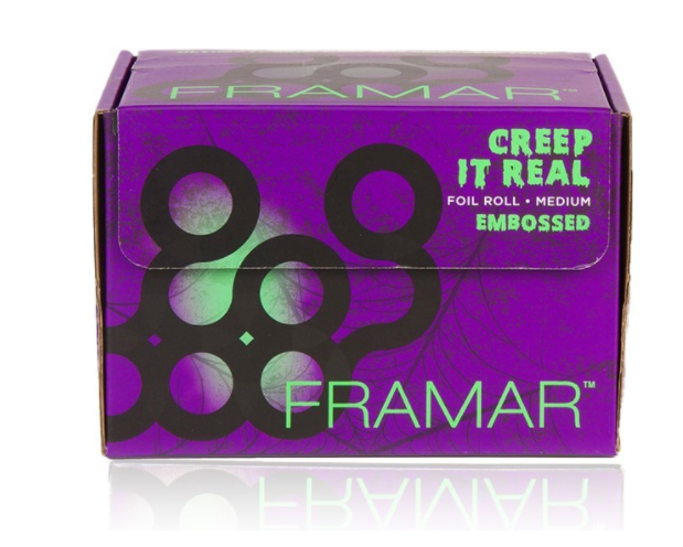 Фольга в рулоні з тисненням Framar «Страшно красиво» l Creep It Real (98м х 12,5см). (12028)