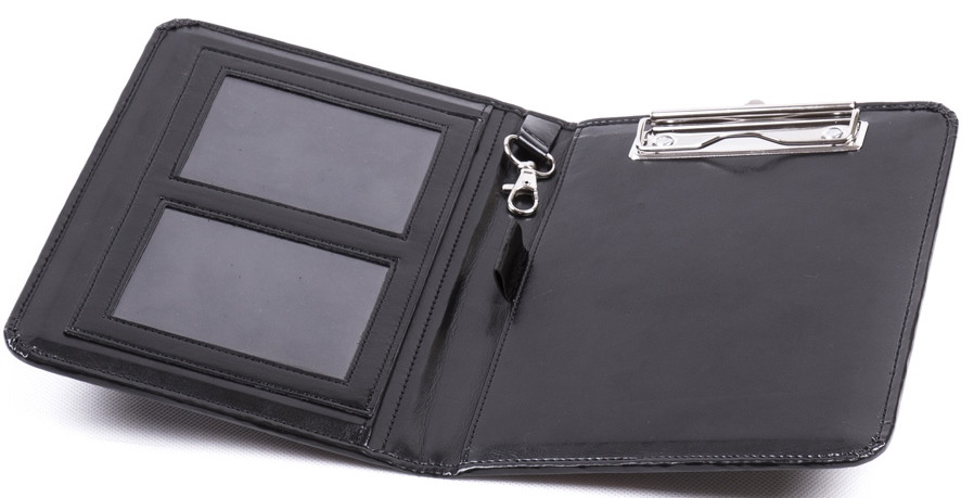 Папка buuba формату А5 із еко шкіри Jpb чорна, фото 1