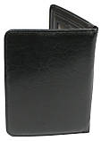 Папка buuba формату А5 із еко шкіри Jpb чорна, фото 3
