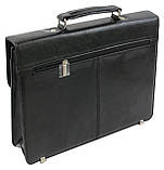 Невеликий чоловічий портфель buuba зі штучної шкіри Exclusive, Україна чорний, фото 5