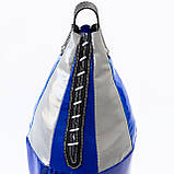 Боксерська груша для боксу дитяча шоломоподібна ПВХ OSPORT Lite 95см (OF-0056) Синя, фото 2