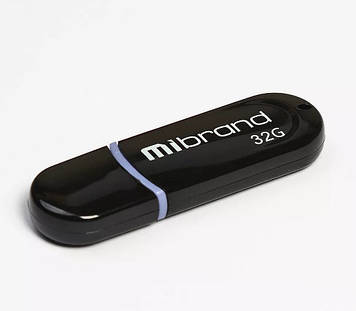 Флеш-пам`ять 32GB "Mibrand" Panther USB2.0 black №0969