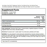 Вітамін C із шипшиною Piping Rock Vitamin C 500 mg with bioflavonoids & rose hips 100 tab, фото 2