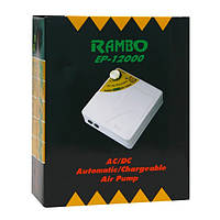 Двухканальный автономный компрессор для аквариума Atman Rambo EP-12000