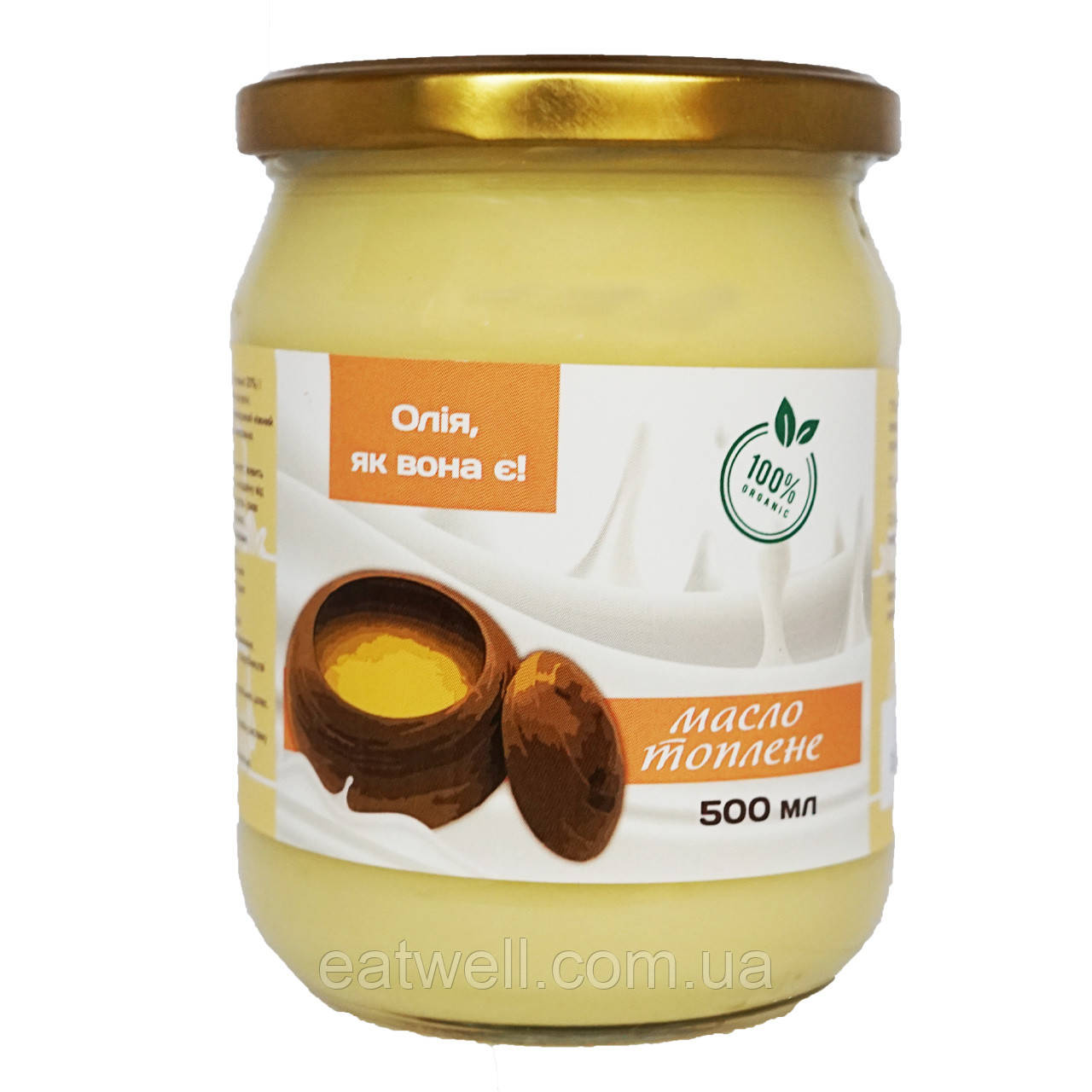 Гхі, топлене масло, Продукція як вона є, 500 мл, фото 1