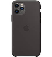 Силиконовый чехол-накладка Apple Silicone Case for iPhone 11 Pro, Black (MWYN2)