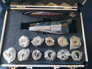 Цанговий Патрон + набір 11 цанг ER32 - MS3 (11 шт - 3,4,5,6,8,10,12,14,16,18,20)