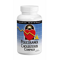 Протихолестериновий комплекс із полікозанолом, Source Naturals, Зроблено в США, 60 таблеток