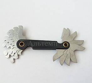 Резьбомер (чорний пластиковий корпус) 60°