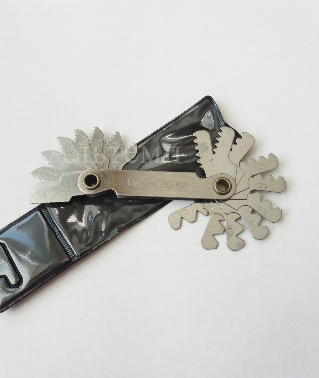 Резьбомер (металевий корпус) 55°, фото 1