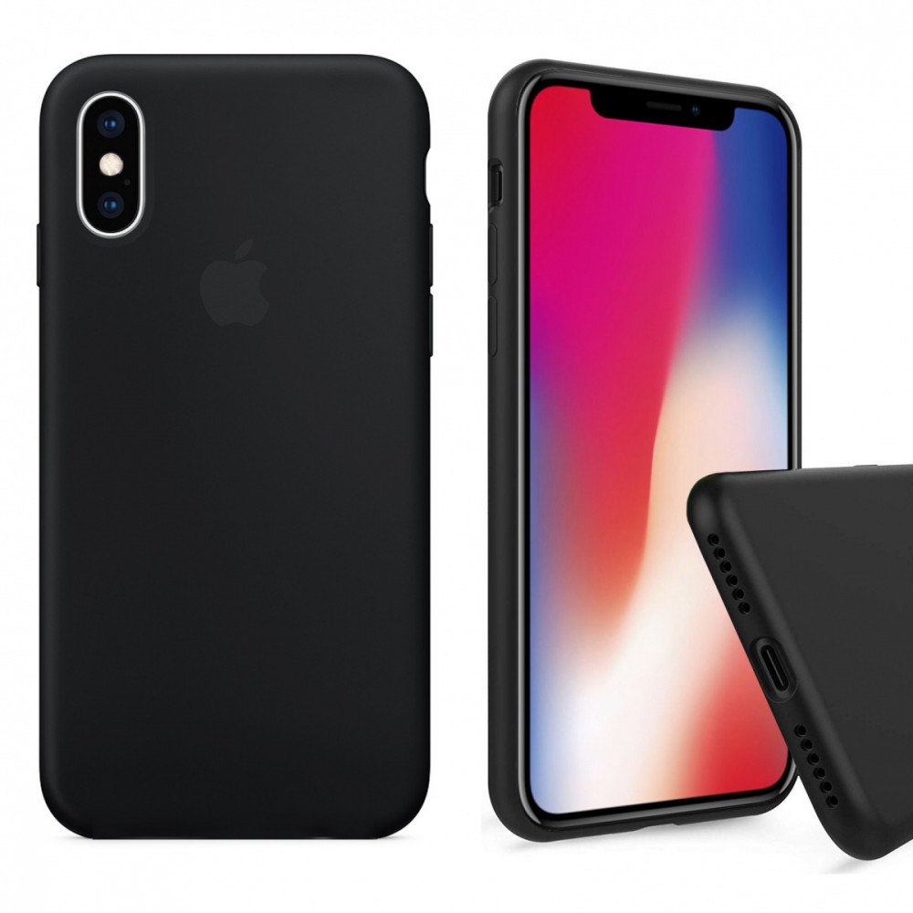 Samsung A022 A02 2021 Чохол-накладка Silicone Case Full Black