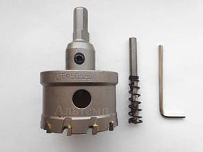 Коронка по металу універсальна 14 мм, тб/сп напайка