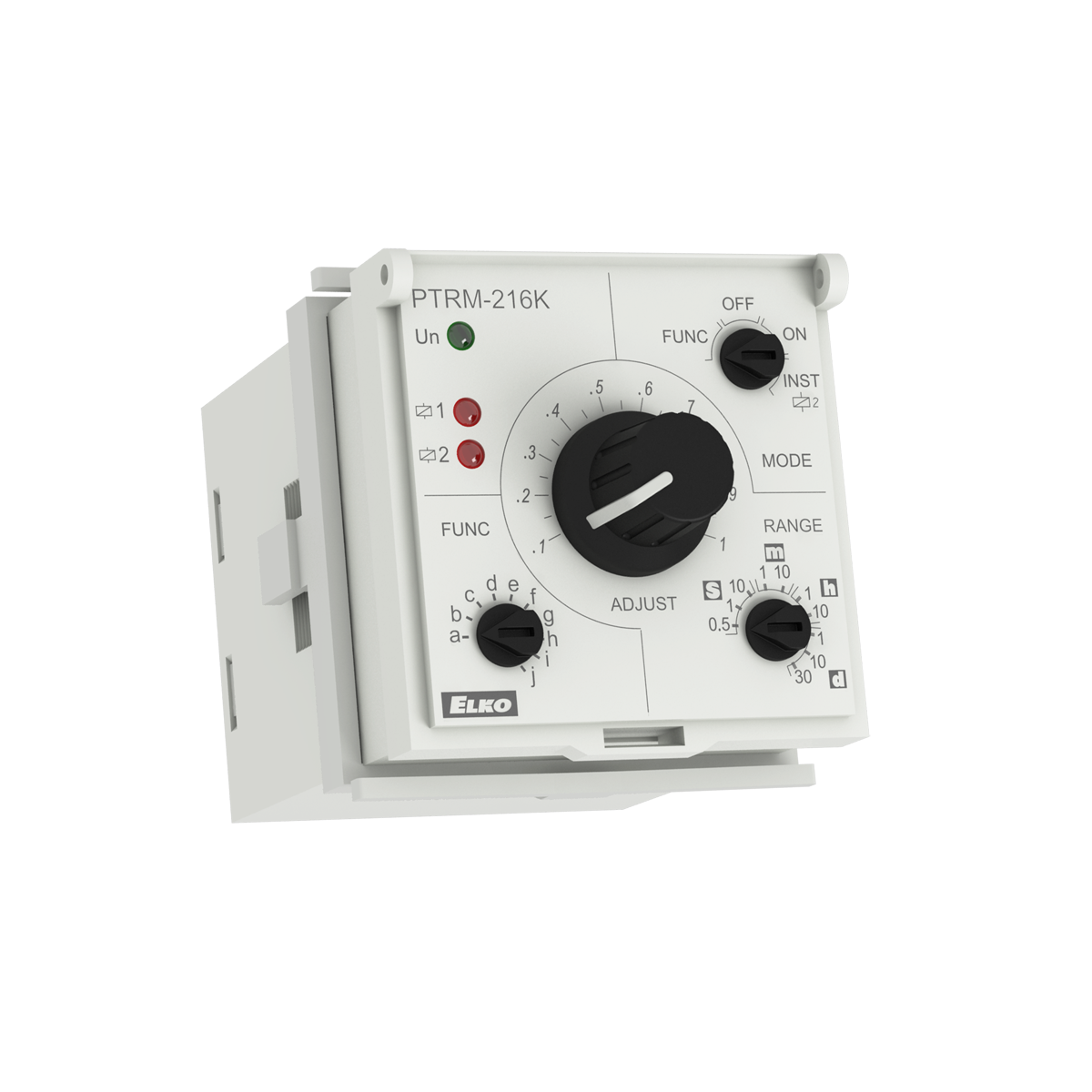 PTRM-216K/UNI мультифункційне Реле часу під цоколь AC/DC 12-240V 50мс-30дн. ELKOep