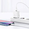 Мережеве ЗП Baseus Super Si Quick Charger IC 20W EU, White (CCSUP-B02), фото 7