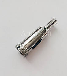 Коронка з алмазним напиленням по склу та кераміці