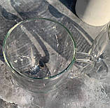 Набір скляних чашок із подвійними стінками 350 мл Edenberg EB-19543 Набір чашок із подвійним дном для кави та чаю, фото 7