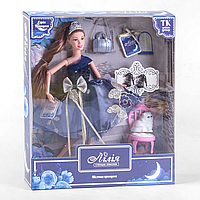 Кукла "TK Group" "Лунная принцесса" (питомец, аксессуары, мебель, Барби) TK - 13186