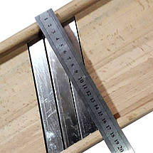 Шатківниця дерев'яна Wood&Steel на 3 леза 45х18х3.5 см, фото 5