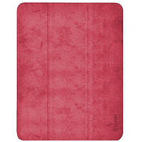 Кожанный чехол-книжка, обложка Comma Leather Case with Pen Holder Series for iPad Pro 12.9 4Gen, Red