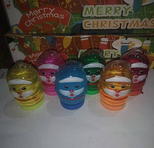 Слайм-лизун Санта (Дід мороз) (6379) 24шт/уп.