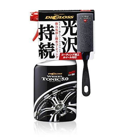 Очищувач колісних дисків з гідрофобним ефектом SOFT99 DiGloss Wheel Tonic 5.0