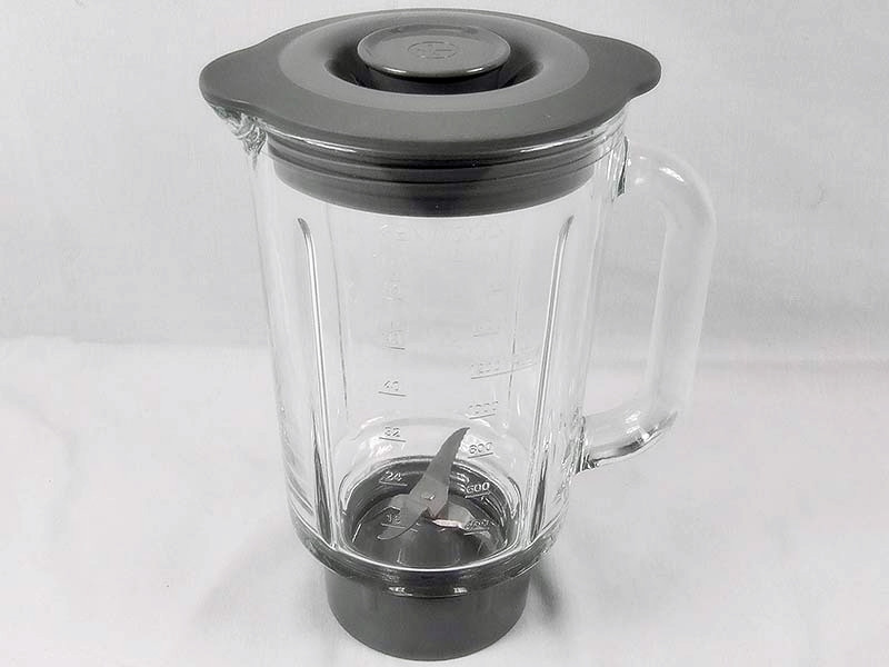 Чаша У Зборі Для Блендера Kenwood (KW716022) 1600ml Скляна Темно Сірий, фото 1
