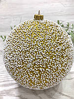 Ялинкова куля. Велика новорічна куля на ялинку (15 см), фото 2