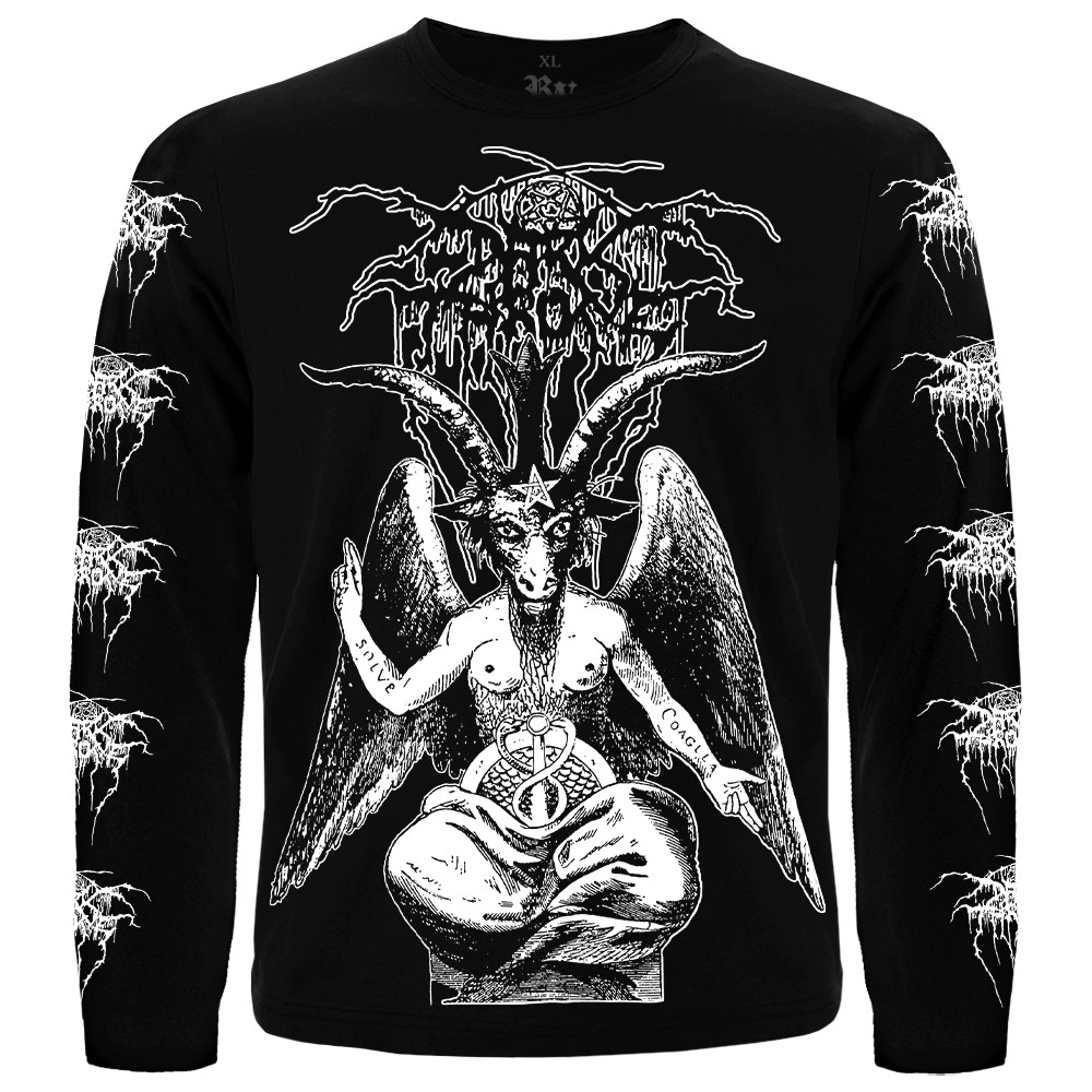 Футболка з довгим рукавом Darkthrone "Black Death & Beyond Baphomet", Розмір S