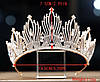 Корона висока для волосся ІЗАБЕЛЛА корона преміум класу прикраси корони аксесуари для волосся, фото 3