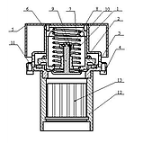 Дихальний Клапан суміщений механічний СМДК-50, фото 2