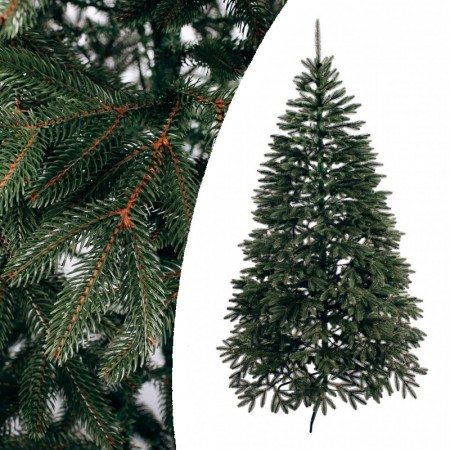 Лита ялинка "Бельгійська" 2,10 м. зелена / лита ялинка штучна / ялина / штучні ялинки / елки, фото 1