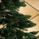 Лита ялинка "Бельгійська" 2,10 м. зелена / лита ялинка штучна / ялина / штучні ялинки / елки, фото 5