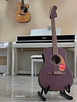 Гітара електроакустична FENDER MALIBU PLAYER BURGUNDY SATIN