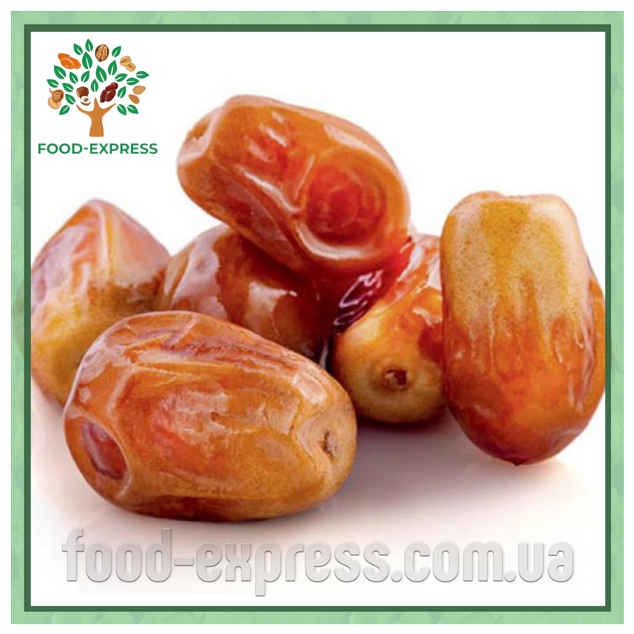 Фініки без цукру Захеді 200 г, Іран, Фінік світлий жовтий білий ZAHEDI, фото 1