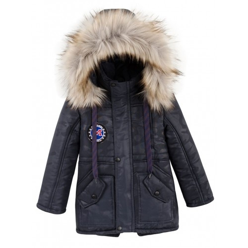 Куртка/парка дитяча зимова для хлопчика, зріст 110, безплатна доставка Укрпошта, JUSTIN