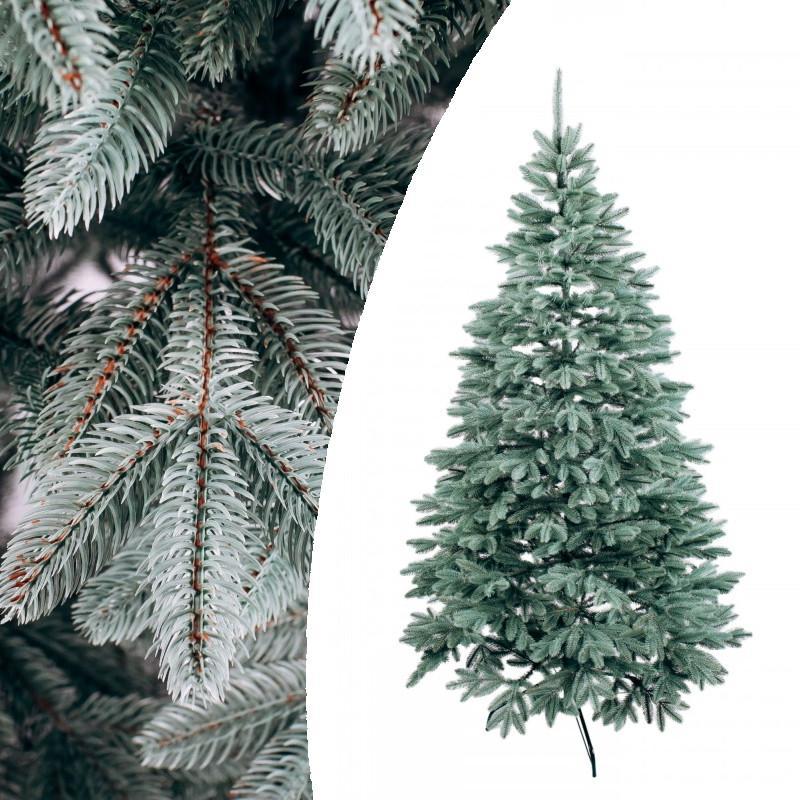 Лита ялинка "Бельгійська" 2,30 м. блакитна/липка ялинка штучна/лійка/ялинки штучні/ялинки, фото 1