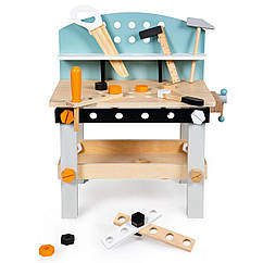 Дерев'яна майстерня з інструментами Ecotoys, 32 ел. 1176N