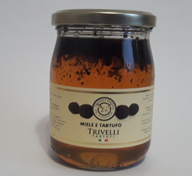 Мед із чорним трюфелем 0,7 кг. Trivelli Tartufi Італія.