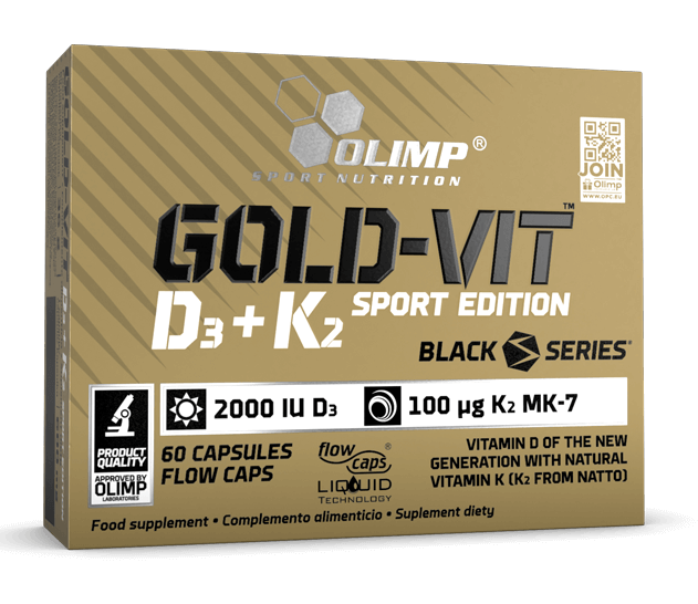 Olimp Gold Vit D3 + K2 Sport Edition 60 flow caps