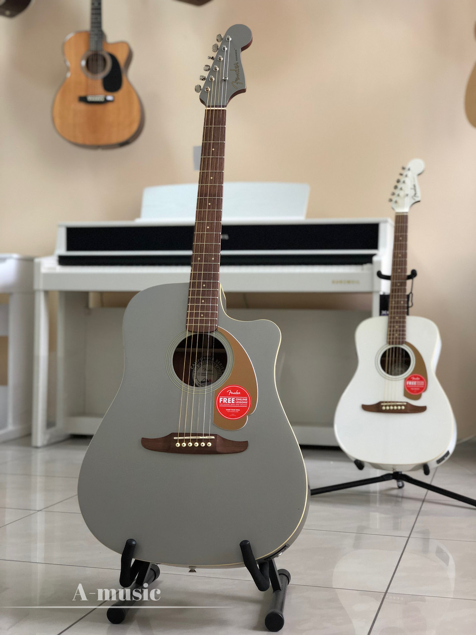 Fender Malibu Player - електроакустична гітара з лінійки California