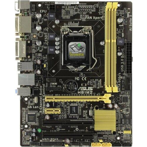 НАДІЙНА ПЛАТА LGA1150 ASUS H81M2 на DDR3 /USB3.1 Підтримує SATA3 1150, фото 1