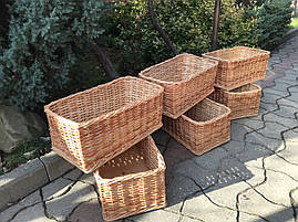 Плетені короби/лотки з лози. Будь-яких розмірів ‼️, фото 3