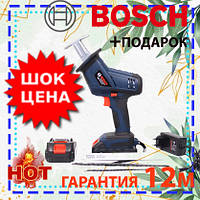 Пила сабельная профессиональная Bosch 18 V-LI GSA , Электроножовка Бош для сада, Сабельная пила аккумуляторная