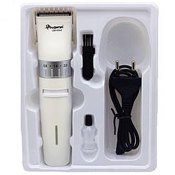 Машинка для стрижки волосся акумуляторна GM-6042 Універсальна машинка для стрижки Білий