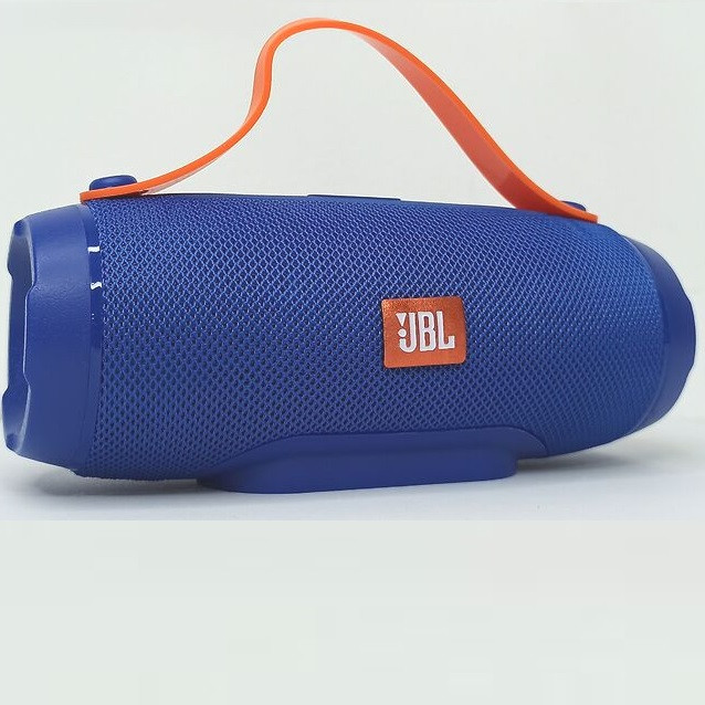 Портативна бездротова Bluetooth колонка павербанк з MicroSD-картою пам'яті, FM-Radio JBL BOOMBOX BT-888 Синій