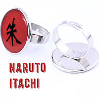 Кольцо Итачи Наруто Naruto Itachi из нержавеющей стали размер регулируется
