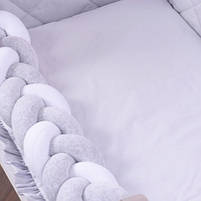 Дитяча постільна білизна Baby Veres Macaroon Earl grey 6 одиниць, фото 3