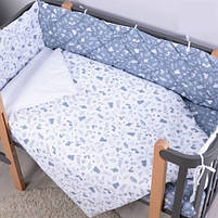 Постільний комплект в ліжечко Baby Veres In twigs 6 одиниць, фото 3